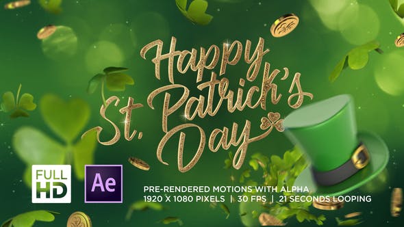Videohive - St Patrick’s Day Greeting 25870659