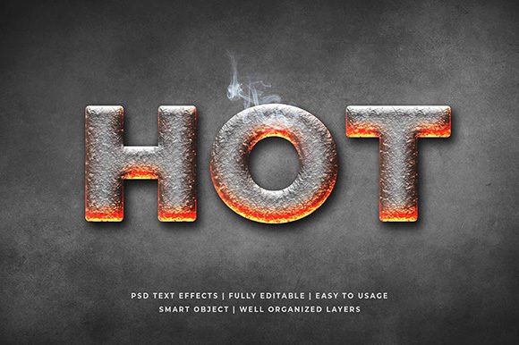 Download Hot 3d Text Effect Mockup for Photoshop - SoftArchive
