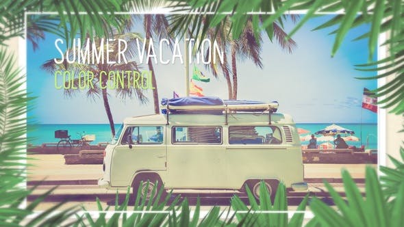  Videohive - Minimal Tropical Slideshow - 25855642