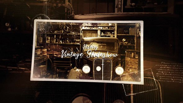 MotionElements - Vintage Gallery Ink Slideshow - 12164759