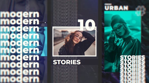 Videohive - Modern Stories - 25895558