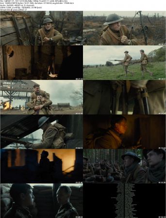 1917 2019 BluRay 1080p TrueHD 7.1 x264-MTeam