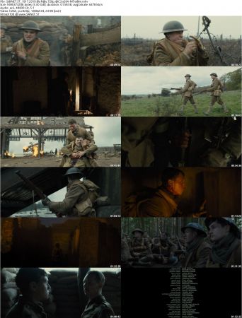 1917 2019 BluRay 720p AC3 x264-MTeam