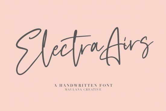 Electra Airs Typeface Font