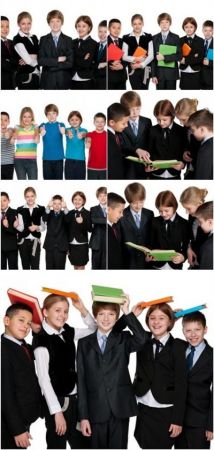  Group of happy students with books 7X JPEG