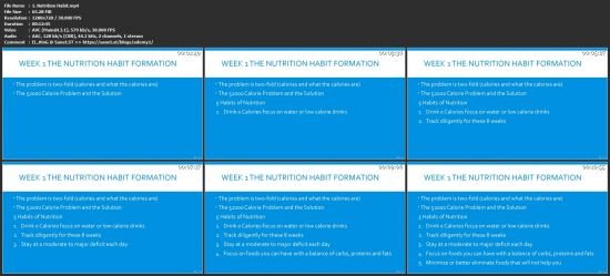 8 Habits For A Weight Loss Transformation