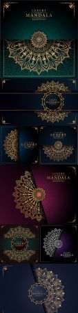 Luxury mandala background creative design