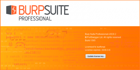 Burp Suite Professional 2021.10.2 Build 10565