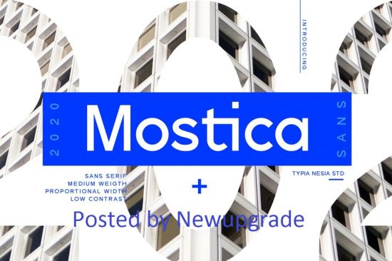 Mostica Sans Font