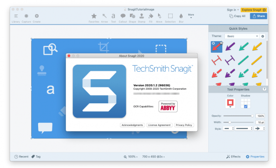TechSmith Snagit 2020.1.2 Multilingual macOS