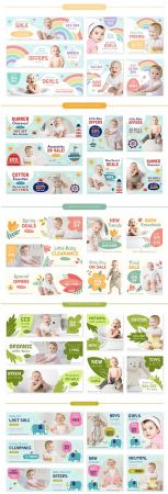 Baby Store Sale Banners