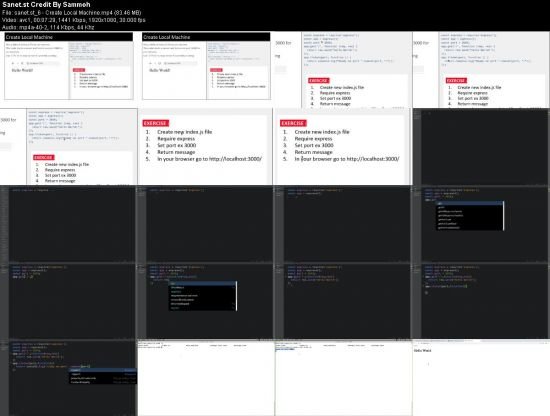 LocalHost easy setup Node and Express