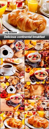  Delicious continental breakfast