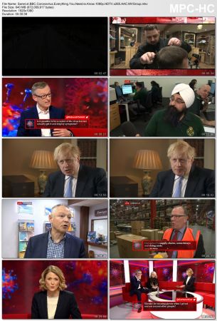 BBC - Coronavirus: Everything You Need to Know (2020) 1080p HDTV x265 AAC MVGroup