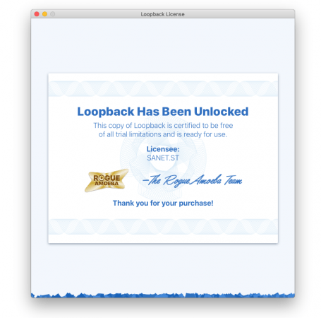 Loopback 2.1.3 macOS