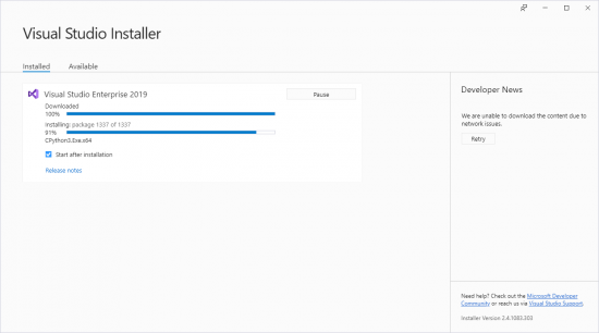 Microsoft Visual Studio Enterprise 2019 v16.4.6 (Build 16.4.29905.134) Multilingual
