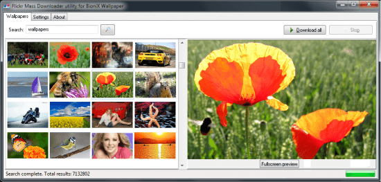 Portable BioniX Flickr Mass Downloader 5.1.0