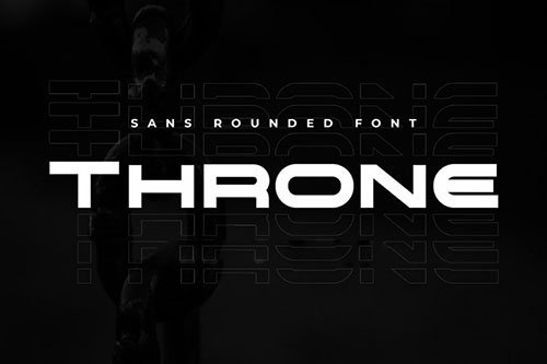 Throne Rounded Sans Script Font
