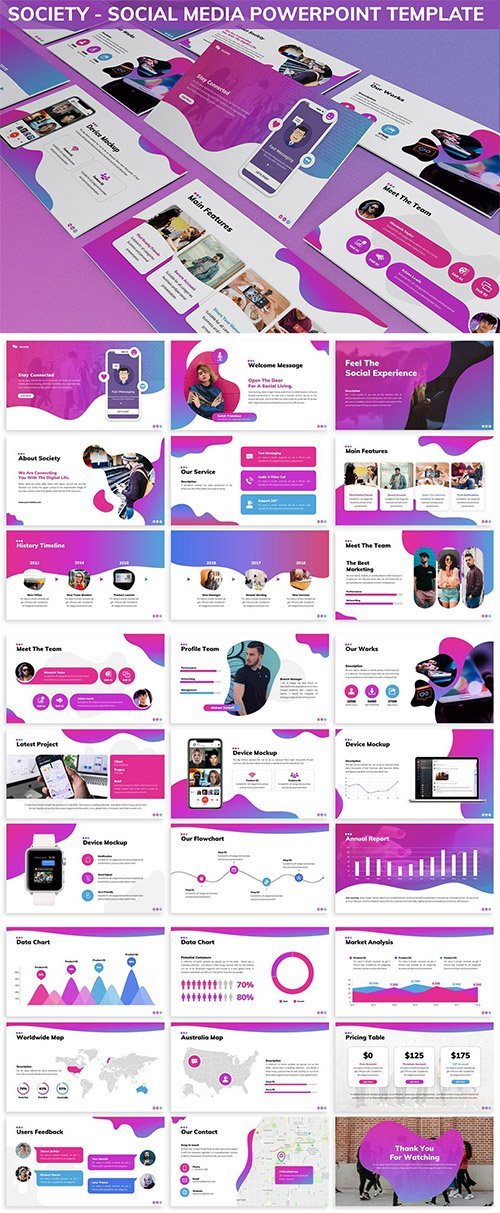 Download Society Social Media Powerpoint Template SoftArchive