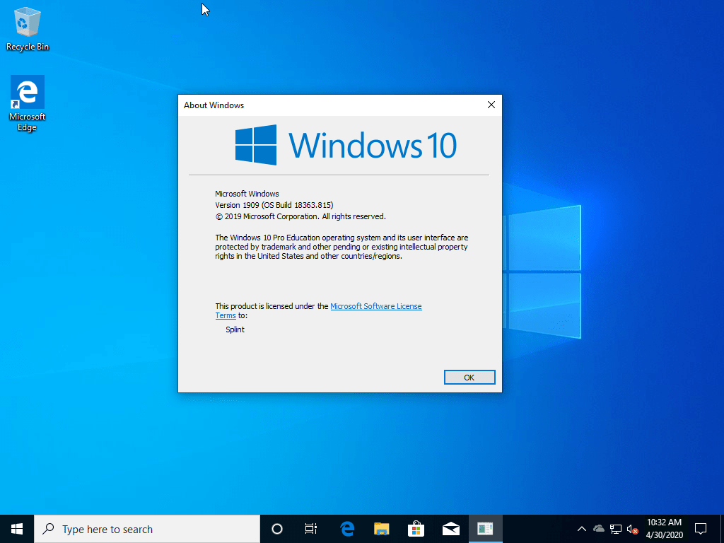 windows 10 pro education n download