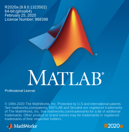 MathWorks MATLAB R2020a v9.8.0.1323502 LINUX (x64)