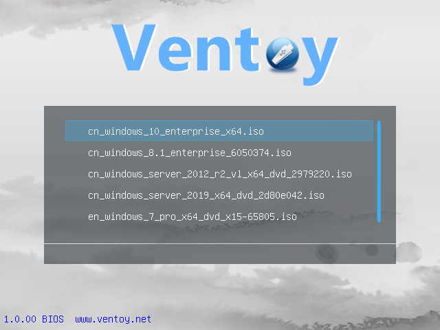 Ventoy v1.0.06