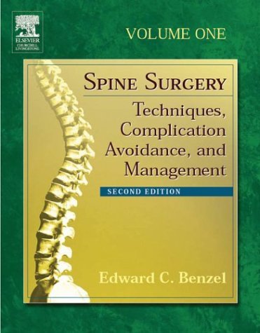 Spine Surgery: Techniques, Complication Avoidance, and Management