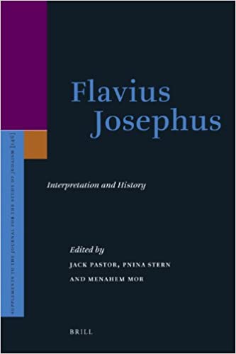 Flavius Josephus (Supplements to the Journal for the Study of Judaism)