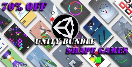 DesignOptimal CodeCanyon Unity Shape Games Bundle v1 0 25359647