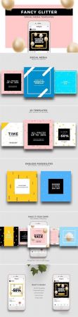 CreativeMarket - Fancy Glitter - Animated Templates 2573601