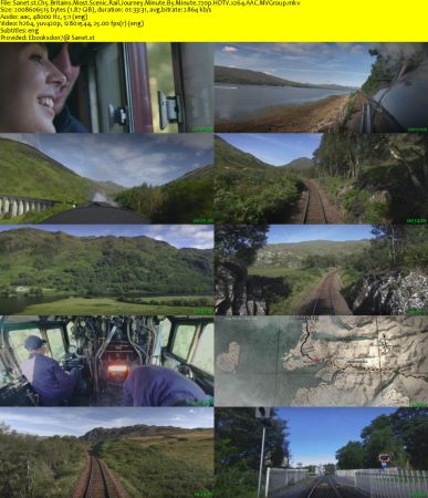 Channel 5 - Britain's Most Scenic Rail Journey: Minute by Minute (2020) 720p HDTV x264 AAC MVGroup