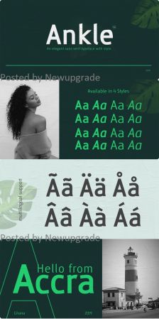 Ankle Complete Family Font