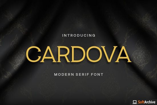 Cardova Modern Serif Font