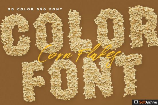 Corn Flakes Color Fonts
