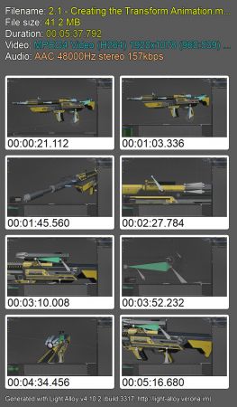 Rigging a Transforming Rifle in Blender 2.8