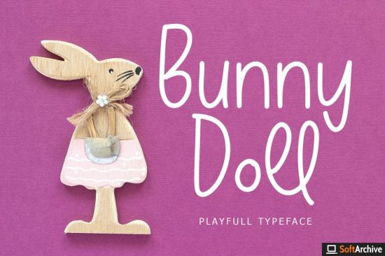 Bunny Doll Playful Handwritten Font