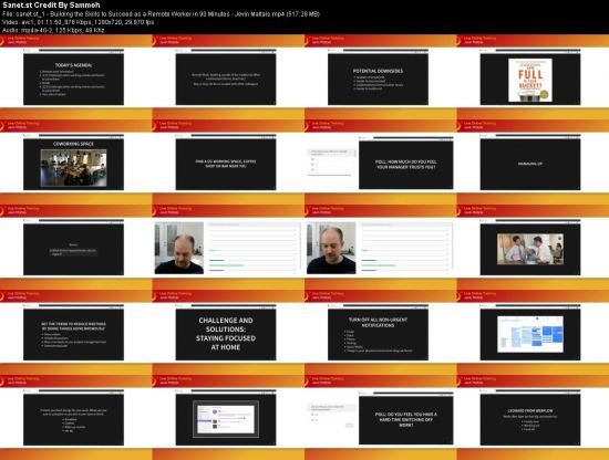 Building the skills to succeed as a remote worker in 90 minutes