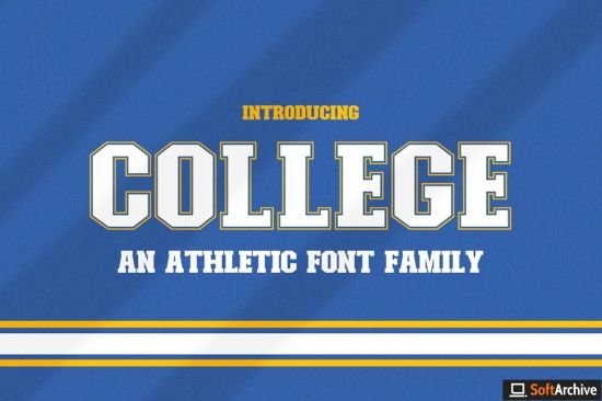 College Font Family