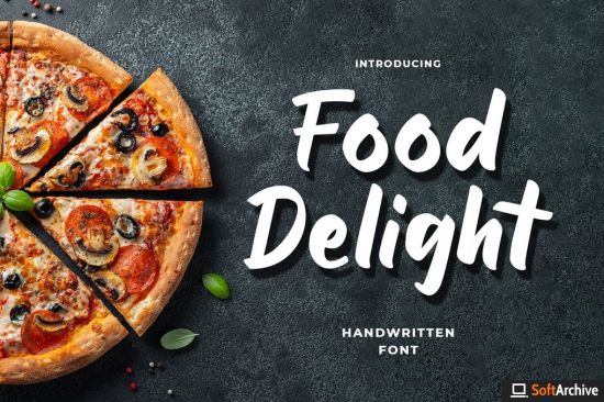 Food Delight Script and Handwritten Font