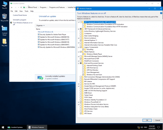 Windows 10 Enterprise 2016 LTSB v1607 Build 14393.3659 (x64) April 2020
