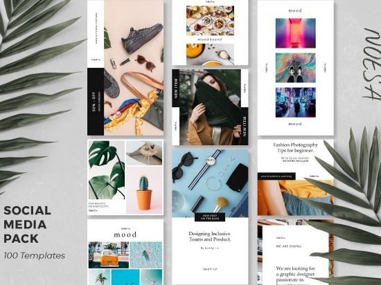 CreativeMarket - Noesa - Social Media Pack 2925065