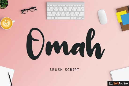 Omah Brush Script Font