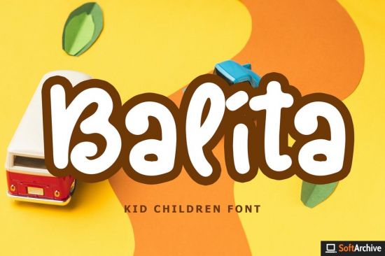 Balita Kids Display Font