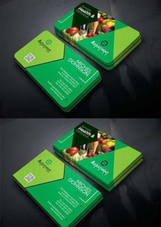 CreativeMarket - Vegetable Farm Business Card 2777883