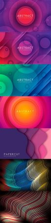 Abstract Dynamic Geometric Gradient Backgrounds