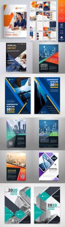 Business brochure and corporate design template
