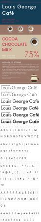 Louis George Cafe Sans serif Font [6 Weights]