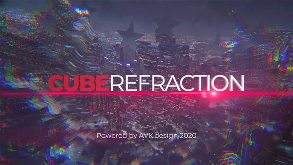 Videohive - Cube Refraction - 26830032 - After Effects Project Files
