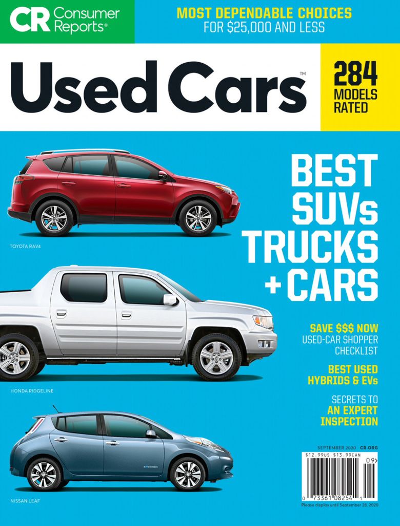 Consumer Reports Used Car Buying Guide September 2020 (True PDF