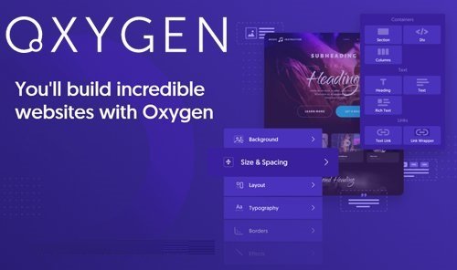 DesignOptimal Oxygen v3 3 1 WordPress Visual Site Builder Extensions